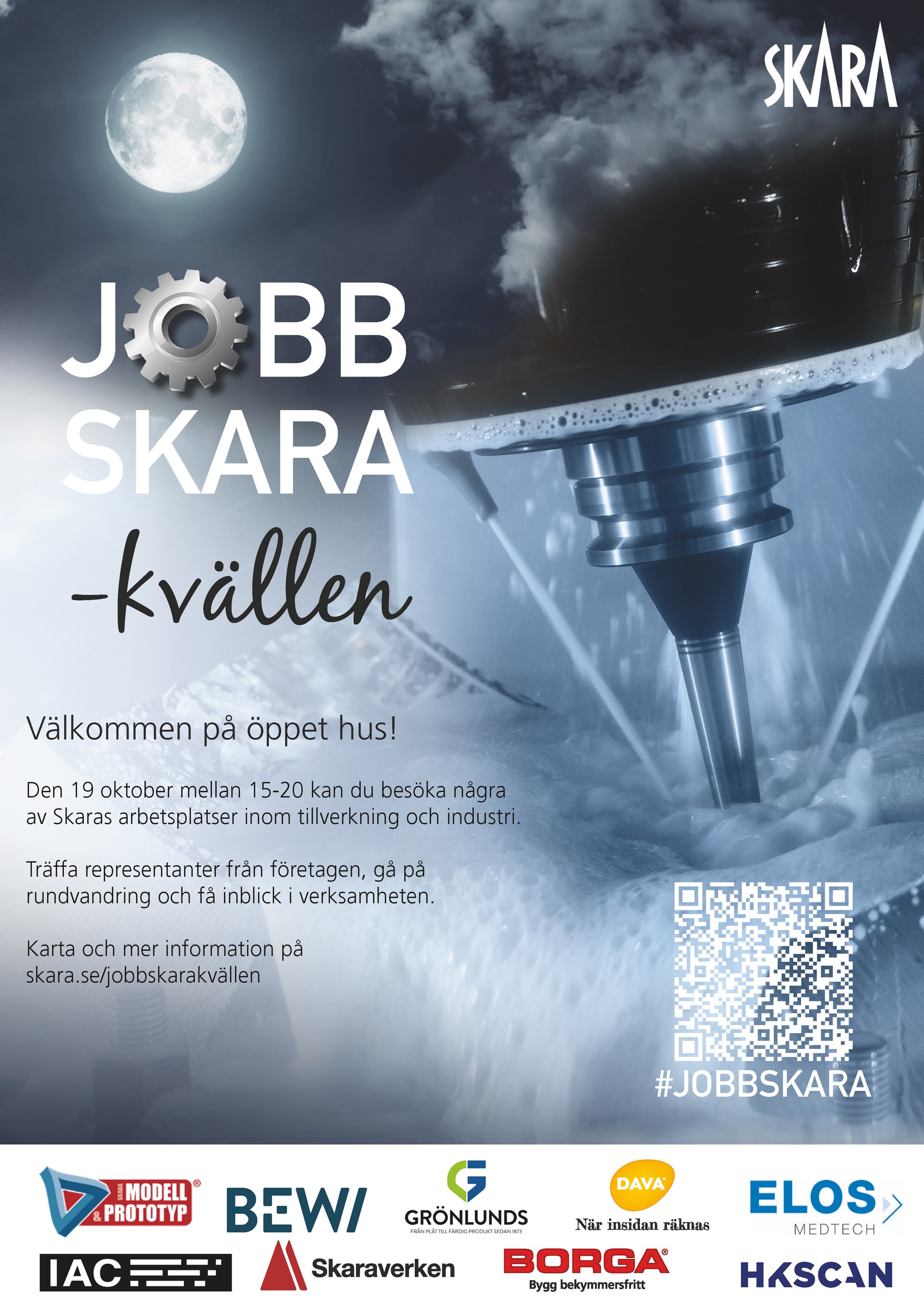 Affisch Jobb Skara-kvällen 2023